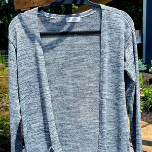 H&M Grey Open Front Long Sleeve Cardigan - US 14Y+ (EUR 170)